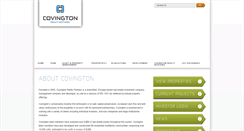 Desktop Screenshot of covingtonrealtypartners.com
